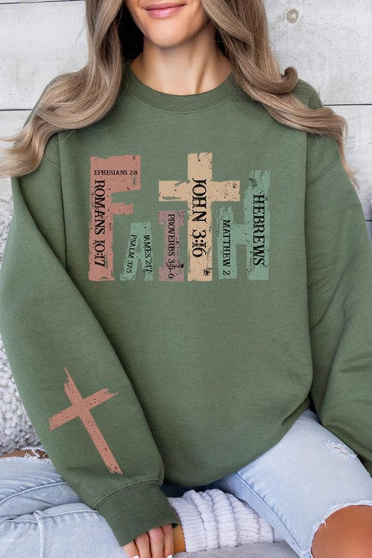 Faith Graphic Sweatshirt