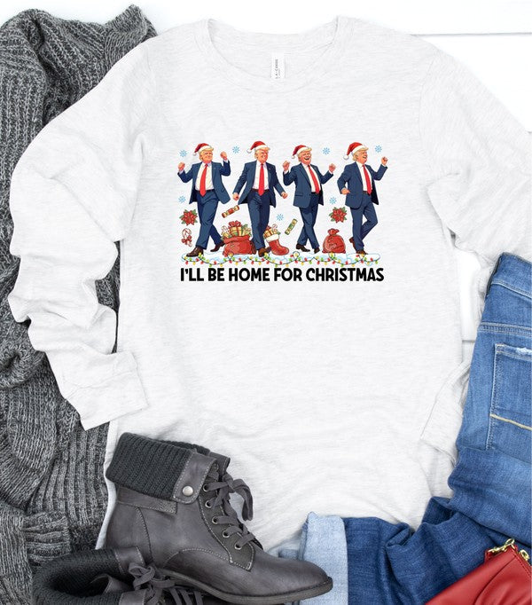 I'll be Home Long Sleeve Tee