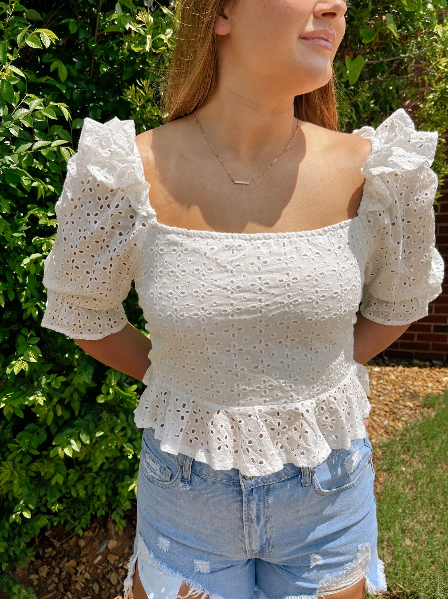 Kelsey Puff Sleeve Top