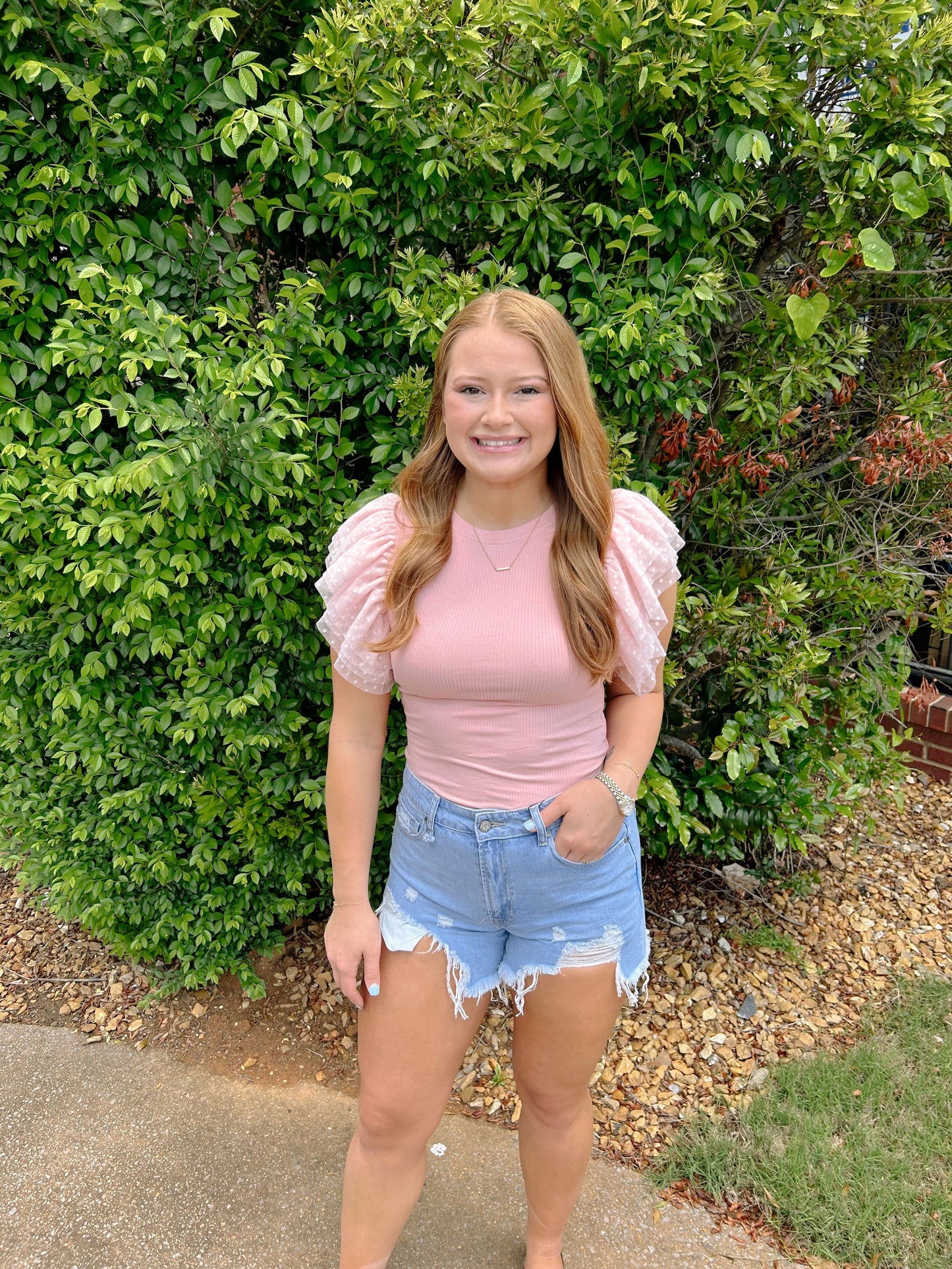 Peyton Girl Top Pink